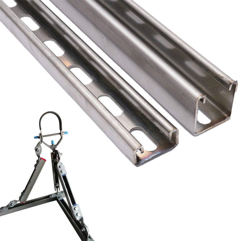1.9mm 2.0mm Unistrut Sustentadores de tubos de travagem sísmica para equipamentos elétricos