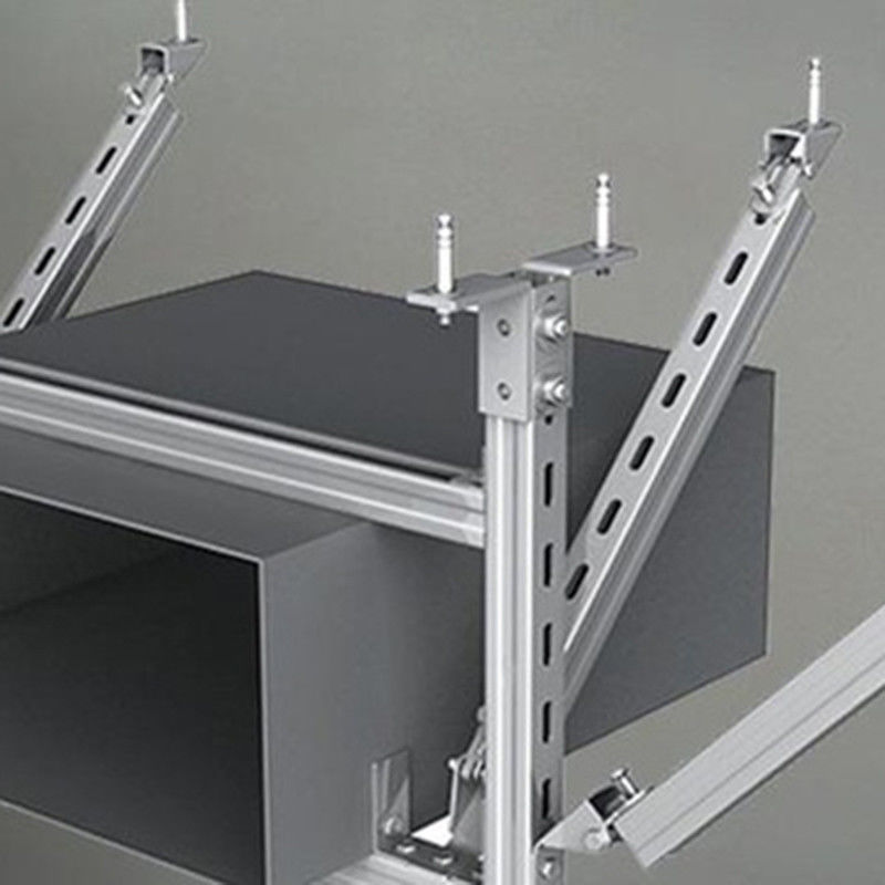 OEM Anti-Sismic Pipe Suporta Bracket Hangers para resistência à corrosão de tubos