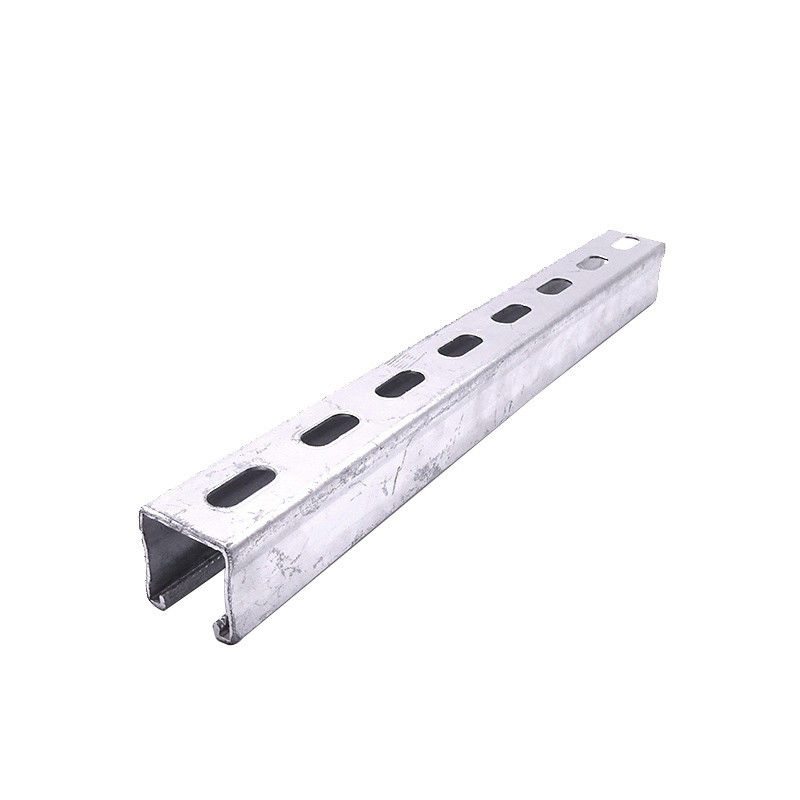 Extrusão de canais de estribo C anodizado sólido personalizado 41x41 4 mm para suporte estrutural