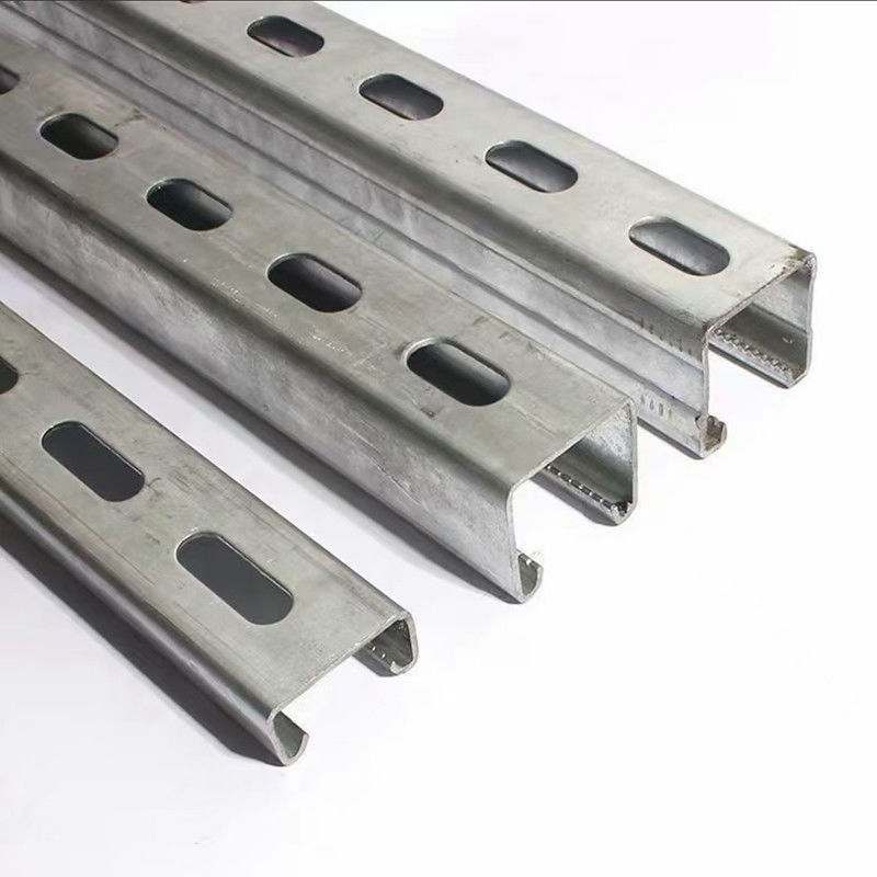 Liga de alumínio resistente à corrosão P1326 Unistrut Slotted C Channel 41 X 21